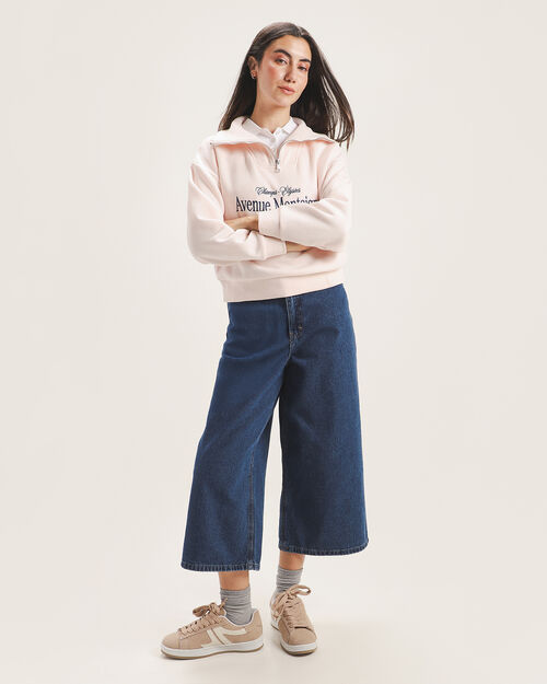 Jeans Fit Culotte