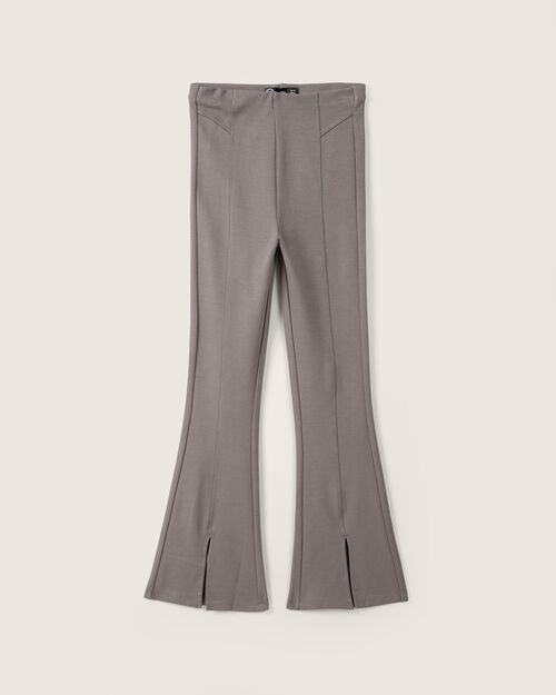 Leggings Gris Fit Flare