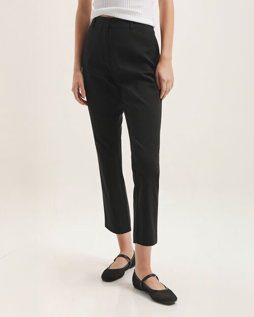 Pantalón Straight Cropped