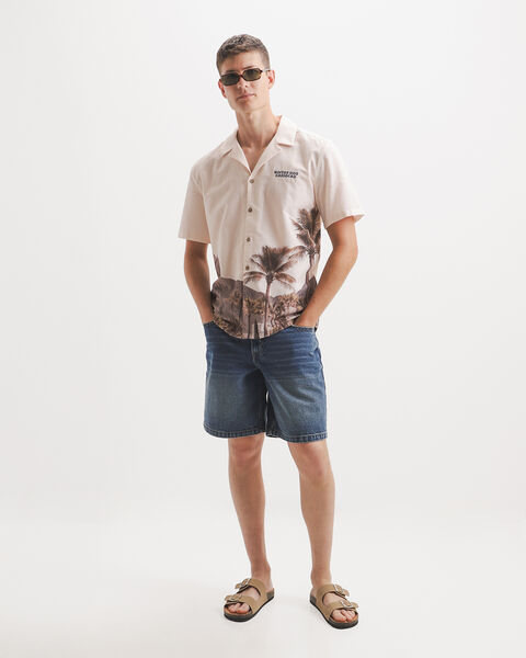Camisa Resort Dise&ntilde;o Palmas