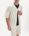 Playera Beige Deportiva,CRUDO
