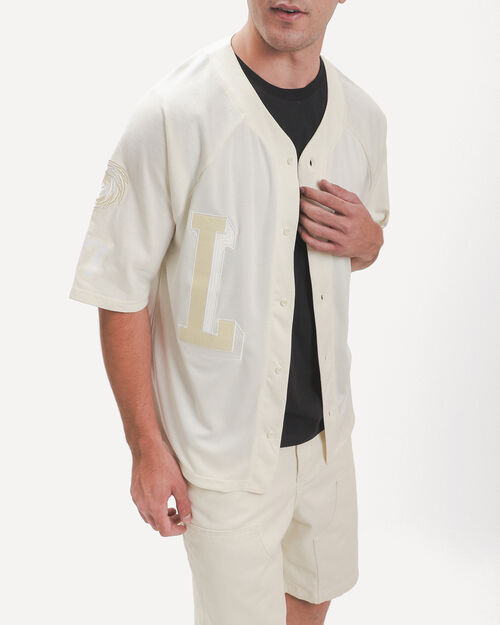 Playera Beige Deportiva