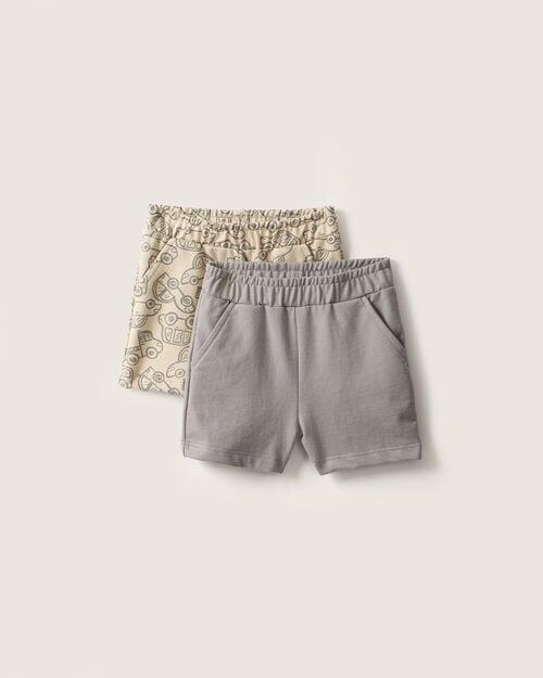 Set 2 Shorts Gris