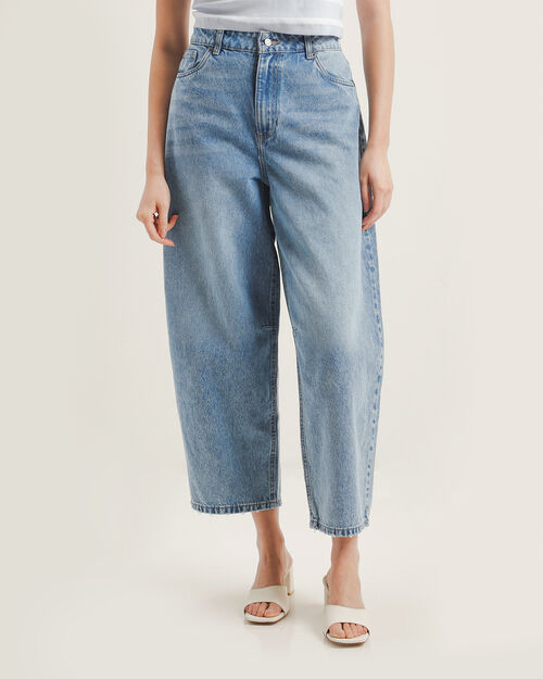 Jeans Azul Fit Barrel