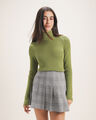 Top Cuello Alto Verde,OLIVO