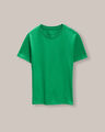 Playera Oversize Rayas,VERDE PINO