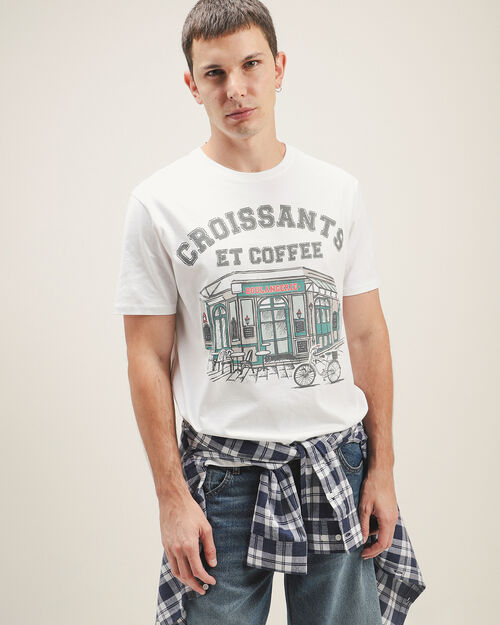 Playera Estampada Relaxed