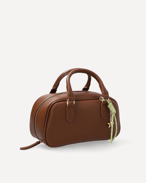 Bolso Charm Caf&eacute;