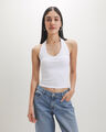 Top Halter Blanco,BLANCO