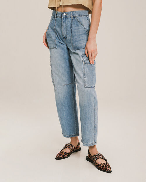 Jeans Straight Cargo