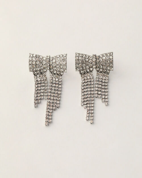 Aretes Moño Brillos