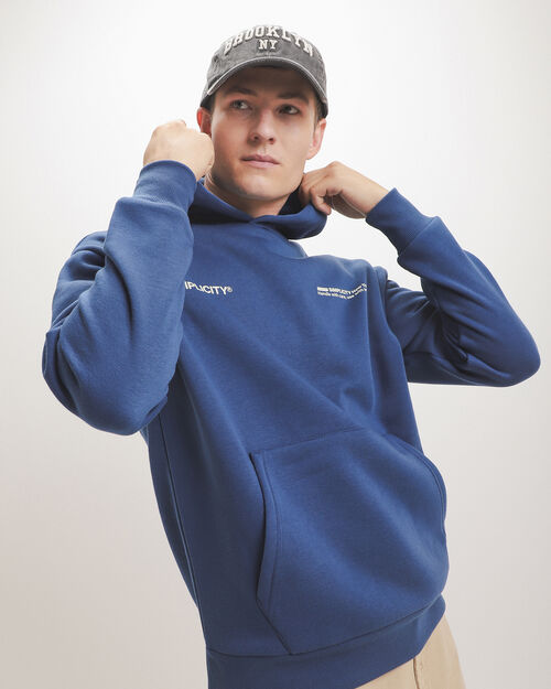 Sudadera Cerrada Azul