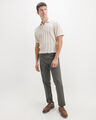 Pantal&oacute;n Slim Verde,OLIVO MEDIO