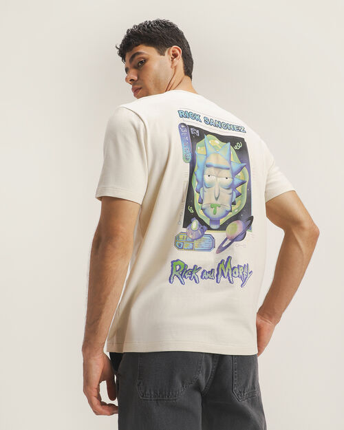 Playera Estampado Rick Y Morty
