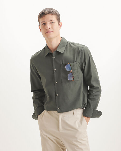Camisa Verde Pocket