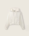 Sudadera Blanca Abierta,BLANCO HUESO