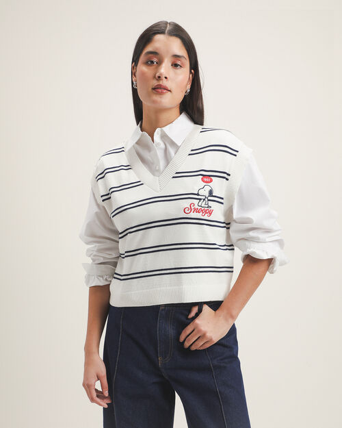 Chaleco Dise&ntilde;o Snoopy