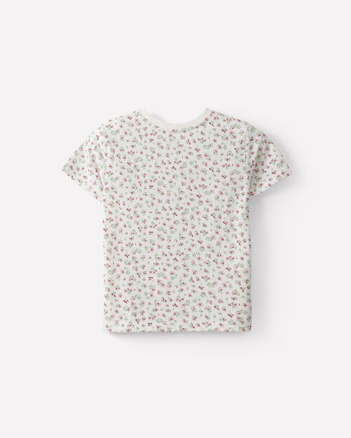 Playera Estampado Flores