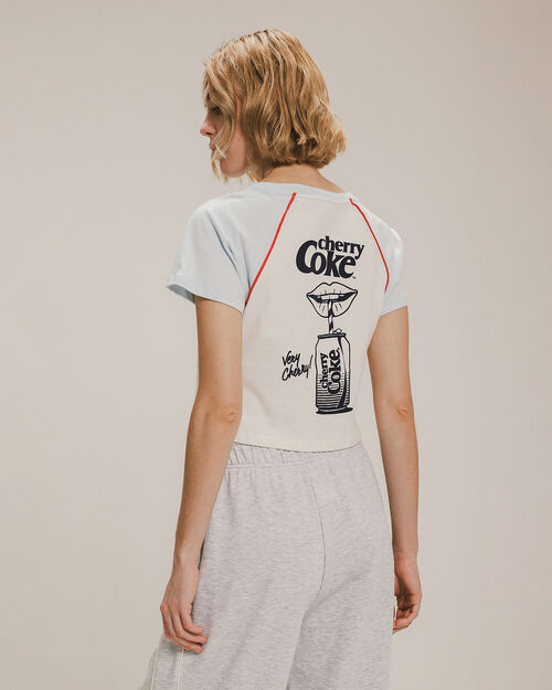 Playera Ranglan Coca Cola
