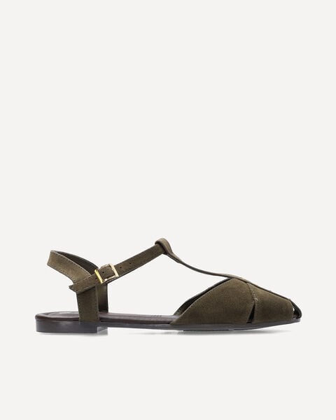 Sandalias Verdes Studs