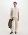 Playera Caf&eacute; Textura,BLANCO HUESO