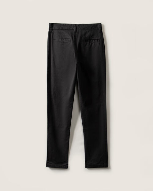 Pantalón Negro Fit Regular