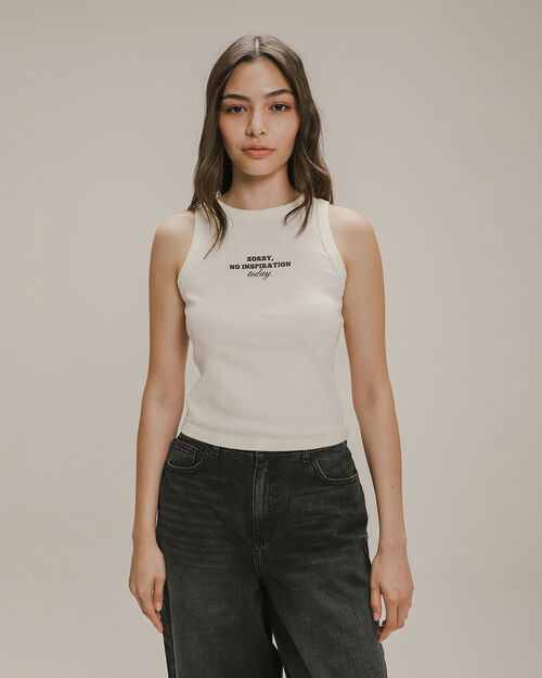 Tank Top Blanco