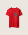 Playera Diseño Spider-Man,ROJO