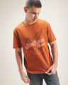 Playera Arena Manga Corta,NARANJA TERRACOTTA