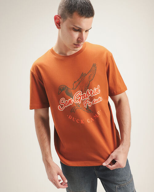 Playera Fit Relaxed Estampada