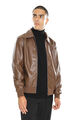 Chamarra Bomber Suede,CHOCOLATE