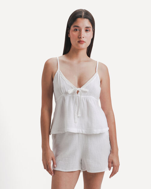 Conjunto Pijama Blanca