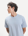 Playera Regular Morada,AZUL CIELO