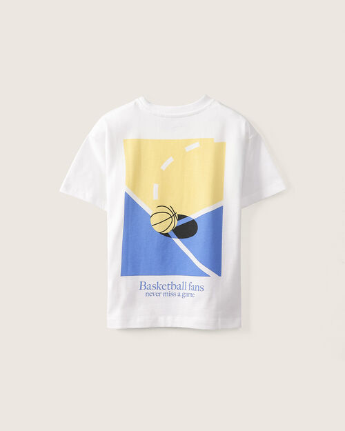 Playera Fit Relaxed Estampada