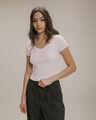 Crop Top Negro Acanalado,ROSA PALIDO