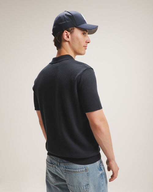 Polo Azul Fit Slim