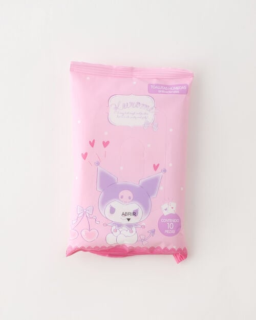 Toallitas H&uacute;medas Kuromi