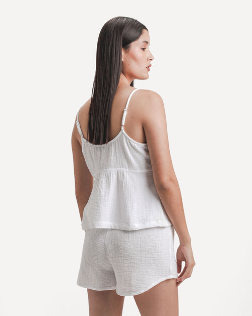Conjunto Pijama Blanca