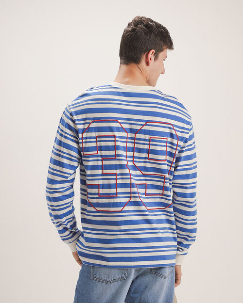 Playera Rayas Manga Larga