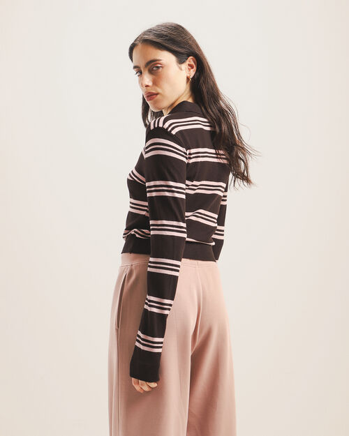 Polo Café Manga Larga