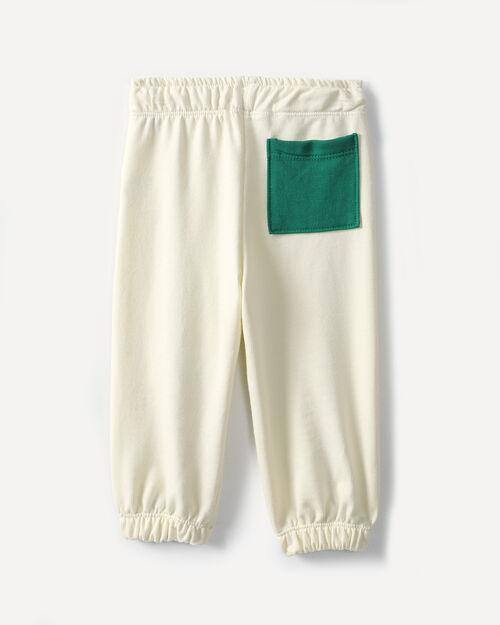 Jogger Blanco Contraste