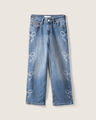 Jeans Wide Leg Moños,AZUL CIELO