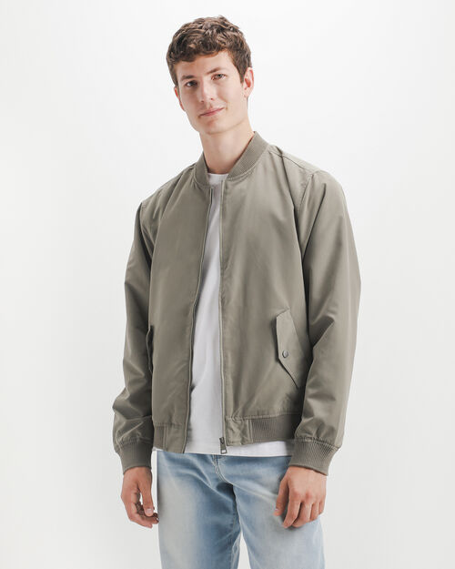 Chamarra Bomber Verde