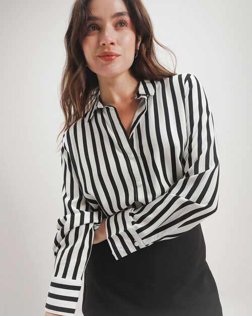 Camisa Estampada Rayas