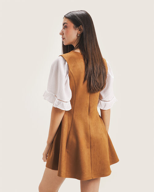 Vestido Mini Gamuza