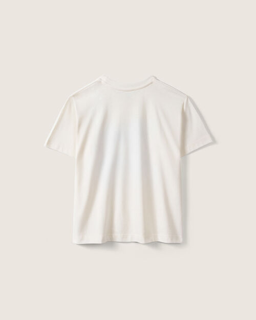 Playera Beige Manga Corta