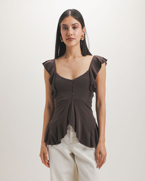 Blusa Manga Volantes