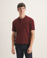 Polo Rojo Fit Regular,ROJO VINO