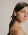 Set Aretes Multicolor,PLATEADO
