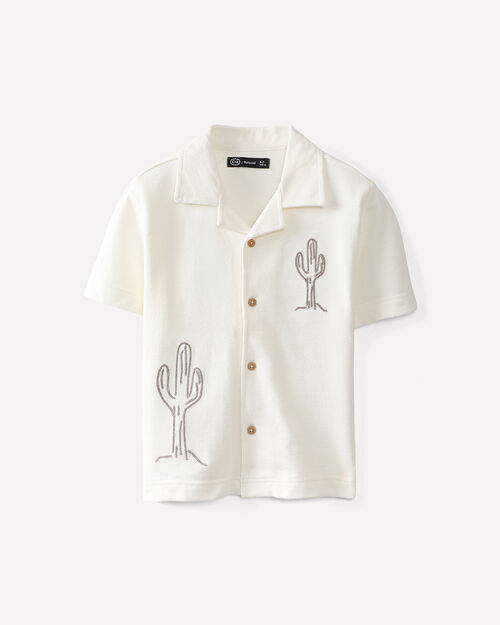 Camisa Beige Cactus
